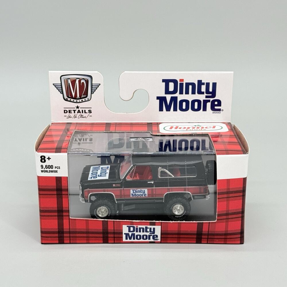 M2 Machines 1973 GMC Jimmy Sierra 4x4 S112 Dinty Moore Diecast 1/64